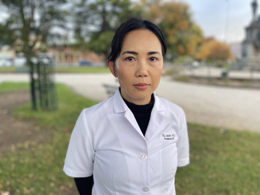 Westpoint Pharmacy's Tu Anh Vo says she is concerned for her business and the locals of West Bathurst. Picture by Bradley Jurd