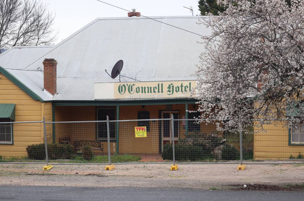 Development application for upgrades to the O'Connell Hotel has been lodged. Picture by Amy Rees