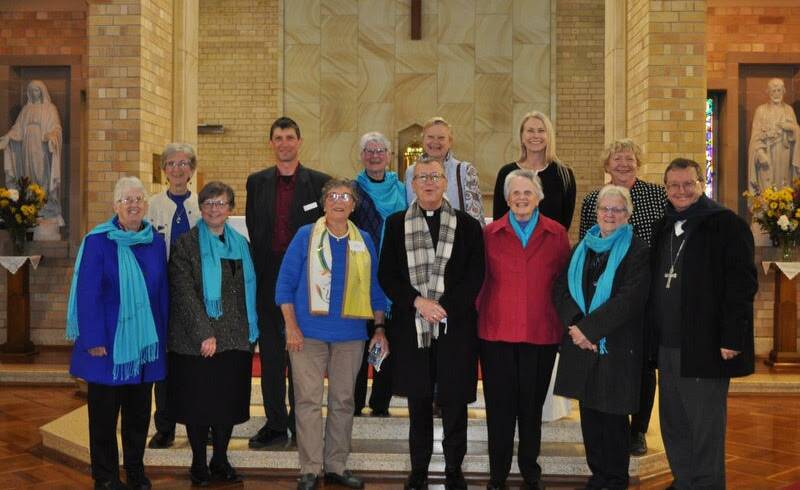 Committee members of the Perthville Convent Heritage Centre and some visitors at the Josephites' sesquicentenary event. Picture: Supplied
