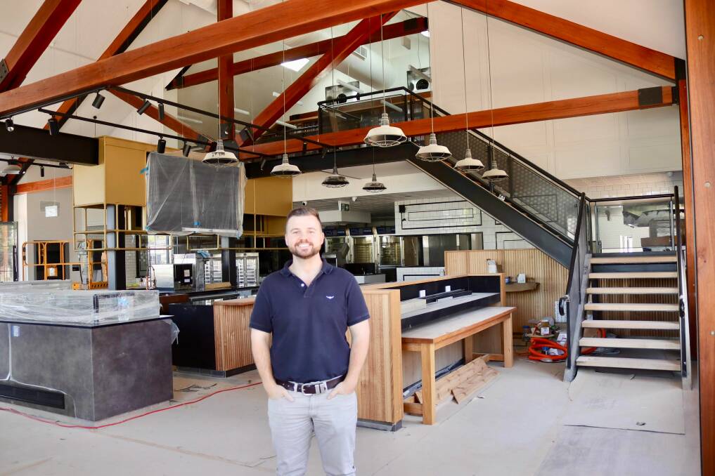 Village Bakehouse Bathurst retail operations manager Taylor Stevenson in the new store on March 8, excited to open to the community. Picture by Amy Rees