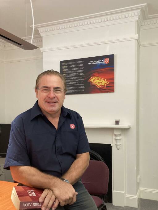 NEW TO THE JOB: Steve Medved has recently joined the local Salvation Army Ministry House and is looking forward to making a difference. Photo: JACINTA CARROLL.
