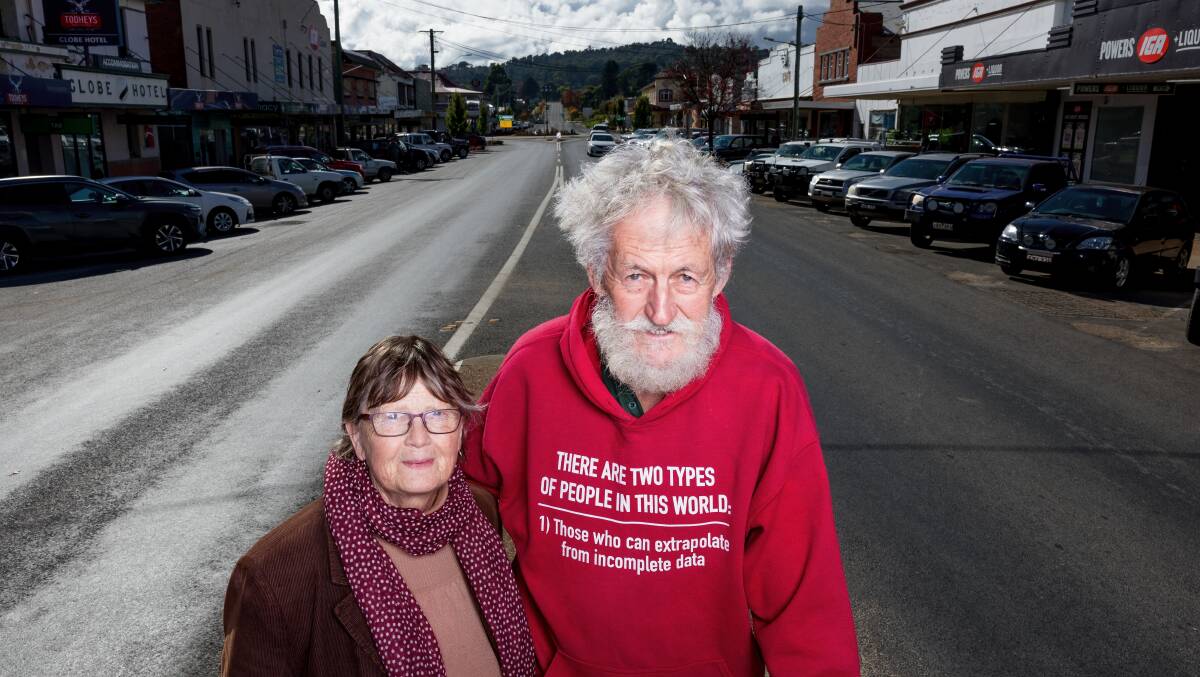 Penelope and John Judge from Bombala. Picture: Sitthixay Ditthavong