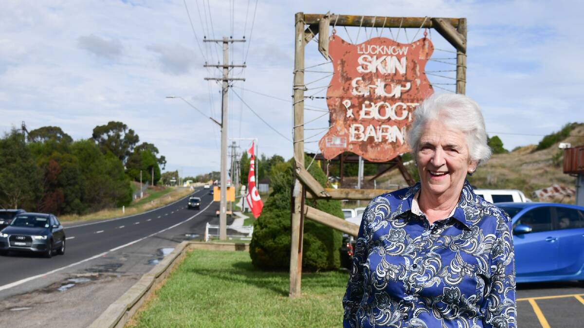 Lucknow Skin Shop and Boot Barn owner Dianne Gee. Picture by Jude Keogh

