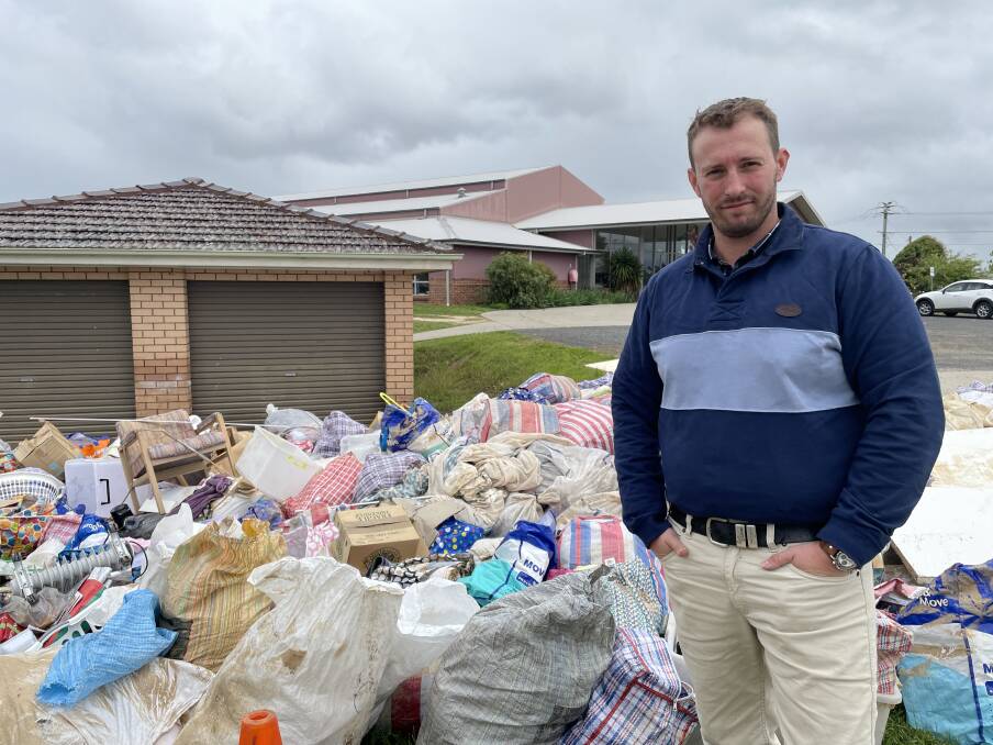 Operations and welfare services manager of HopeCare Bathurst Elliot Redwin is remaining hopeful despite flood damage. Picture by Alise McIntosh