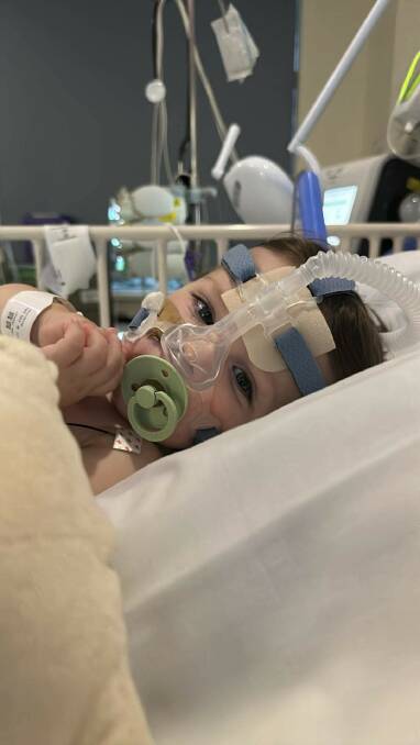 Before his first birthday, Huxley King was diagnosed with a rare form of cancer. Picture supplied