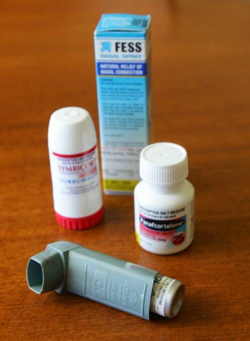CEO of Asthma Australia said some families are struggling to pay for medication to treat asthma. File picture