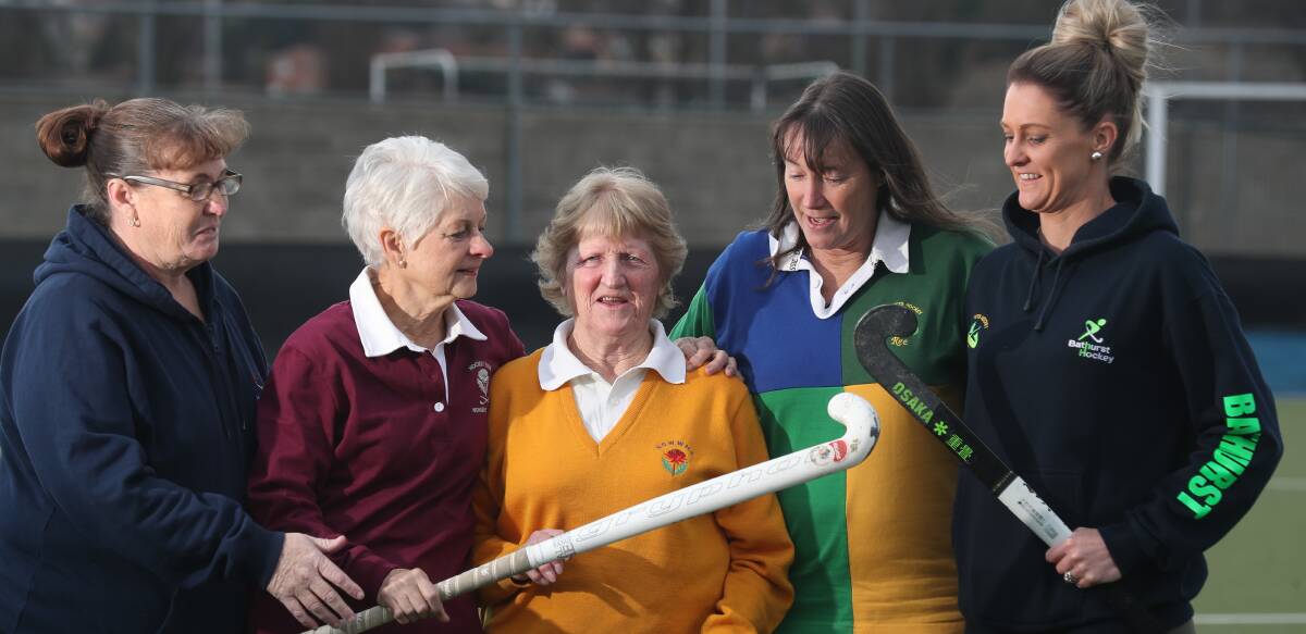 MASTERS ON SHOW: Kelly Grant, Ruth Clements, Liz Smith, Sheree Richards and Bec O'Connor will all represent Bathurst at the Women's Masters State Championship later this month. Photo: PHIL BLATCH 071719pbmasters3