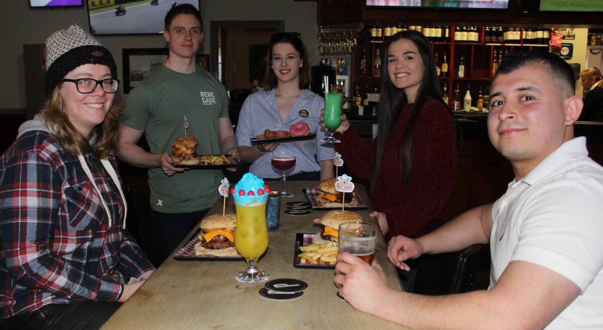 TRIVIA: Aimee Walkom, Matt Taylor, Claudia Lemoni, Dana Wales and Sergio Guerrero enjoying the food and drink that will be on offer next month.