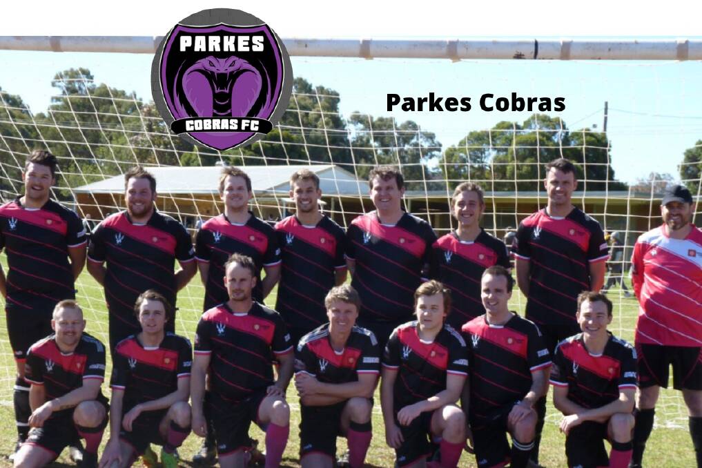 Pictured is the Rawson Homes Raptors team that played in the Lachlan Amateur Soccer Association grand final last year. Some of the players are bound to feature in the new Parkes Cobras team. 