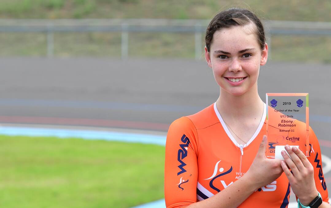 Bathurst's Ebony Robinson named 2019 Under 13s NSW Cyclist of the Year