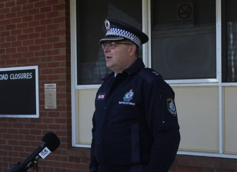 STAY AT HOME: Chifley Police District Acting Superintendent Bruce Grassick has thanked the majority of people that have been following the stay-at-home orders. Photo: BRADLEY JURD