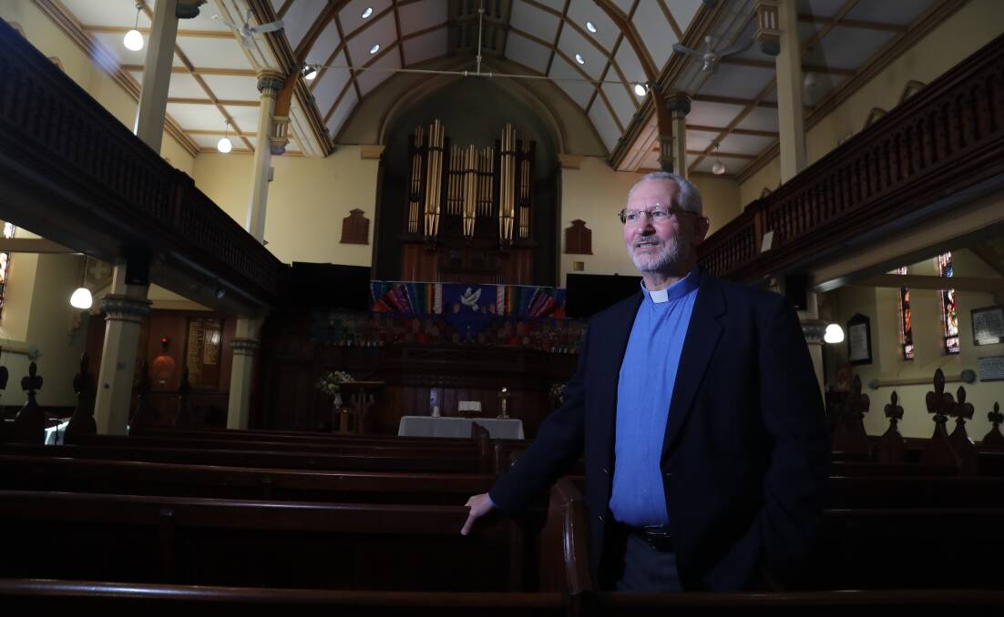 NEW GIG: Reverend Keith Hamilton is the new Uniting Church of Bathurst minister. Photo: PHIL BLATCH