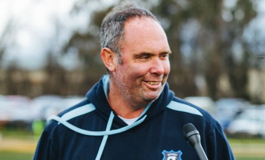 HONOUR: Former Bathurst District Football president Andrew Speed received a life membership last week. Photo: PANORAMA FOOTBALL CLUB