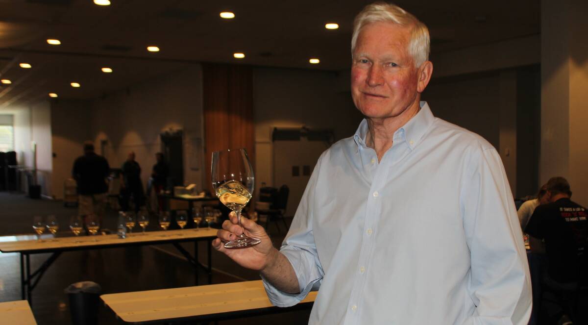 JUDGING: National Cool Climate Wine Show judge Tim Knappstein is to call it a day. Photo: BRADLEY JURD