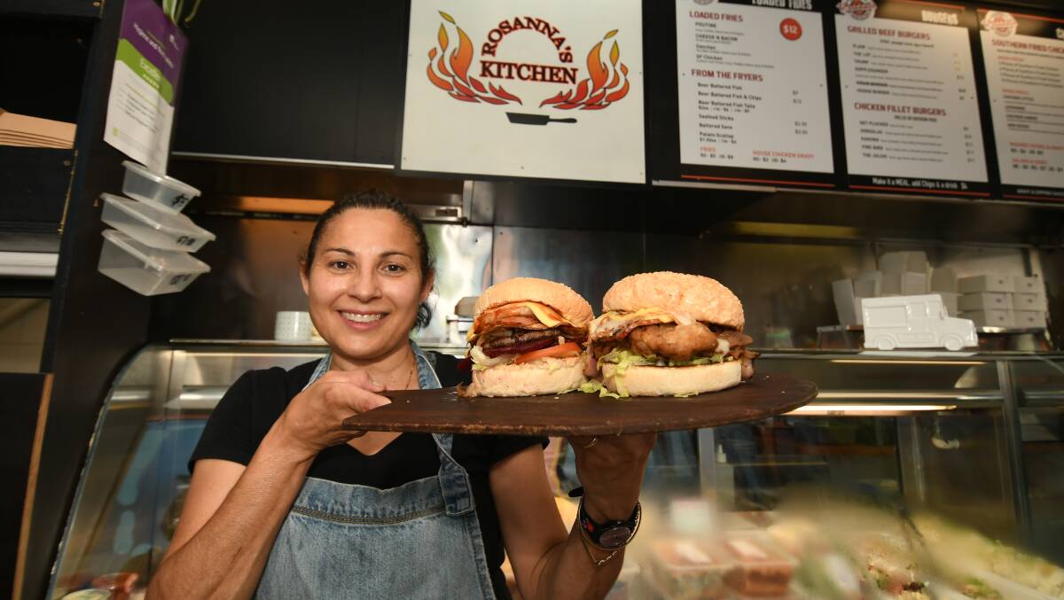 MOUTHWATERING: Rosanna Eliades of Rosanna's Street Food earlier this year. 