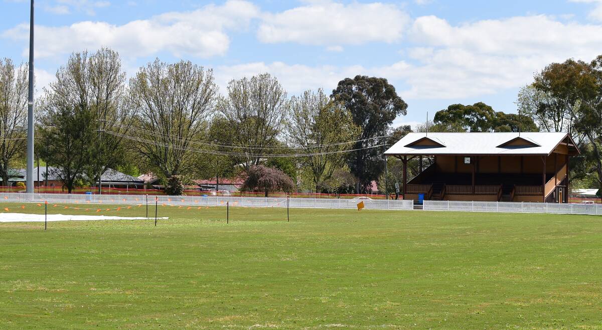 The Bathurst Sportsground is unlikely to see any cricket until the 2023-24 season. Picture by Bradley Jurd