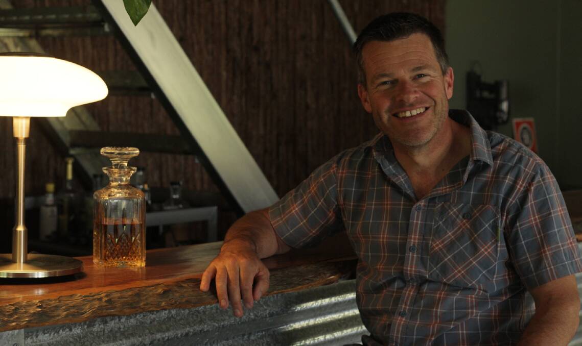 BUSY: Bathurst distiller Ian Glen said business is booming again after a slow time during the early stages of the pandemic. Photo: BRADLEY JURD