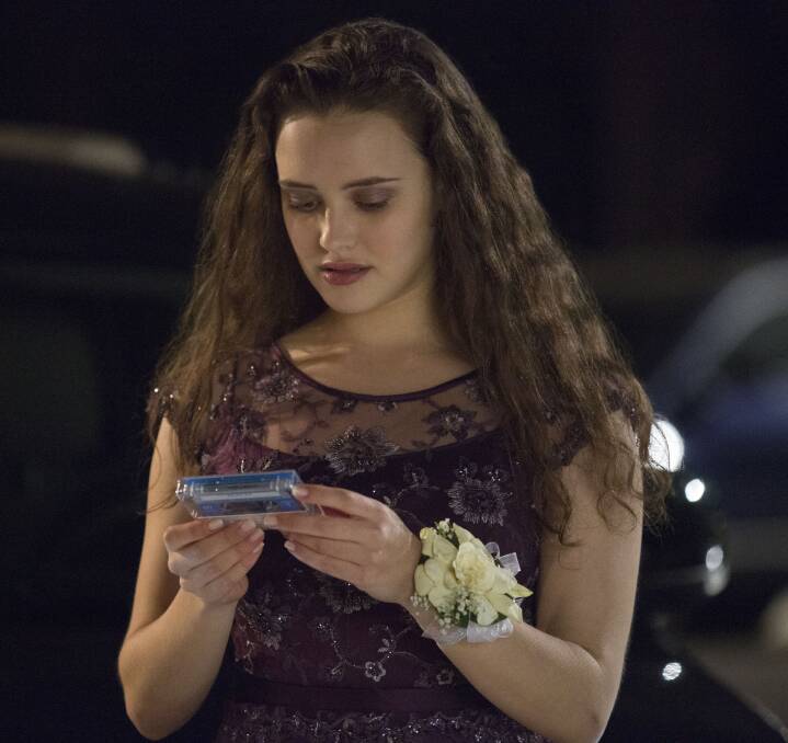 CONTROVERSY: Staff at Bathurst High were presented with a half-hour session for teachers on Wednesday, in regards to 13 Reasons Why. Pictured is Hannah Baker, the main character who commits suicide. 