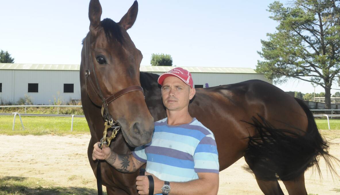 RACING: Roy McCabe (pictured) will have two starters at Parkes on Saturday. Photo: CHRIS SEABROOK 