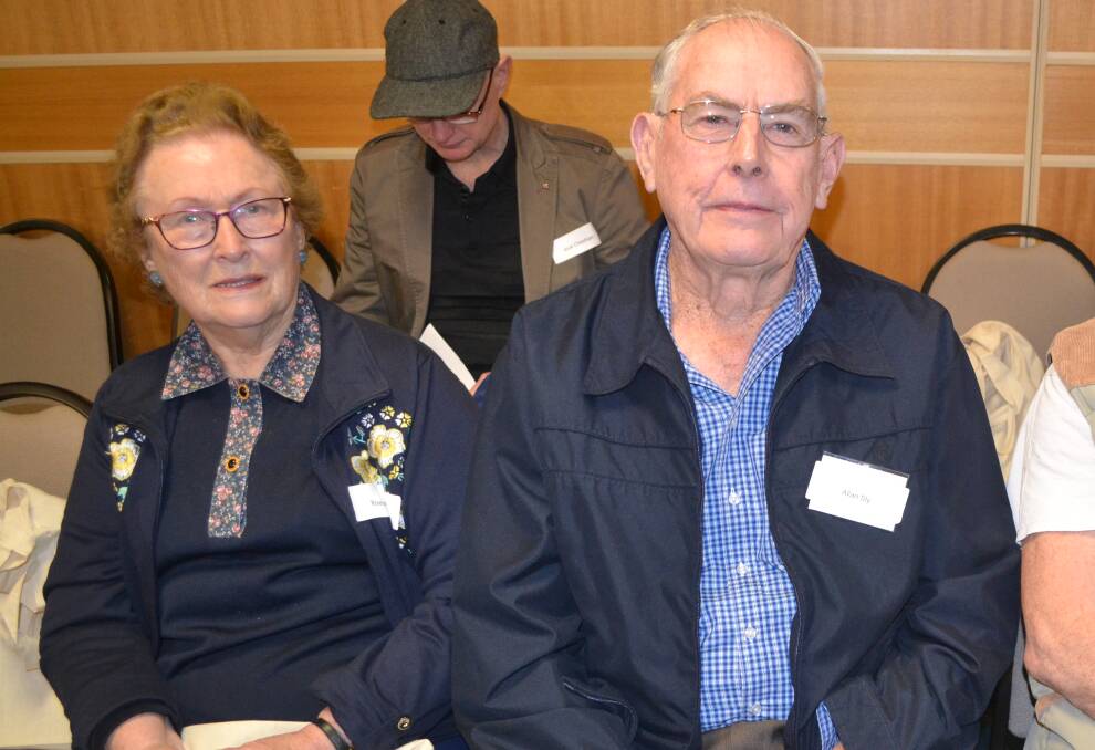 BIG MOVE: Rosemary and Allan Sly, from Narromine, were welcomed to their new home of Bathurst on November 8.