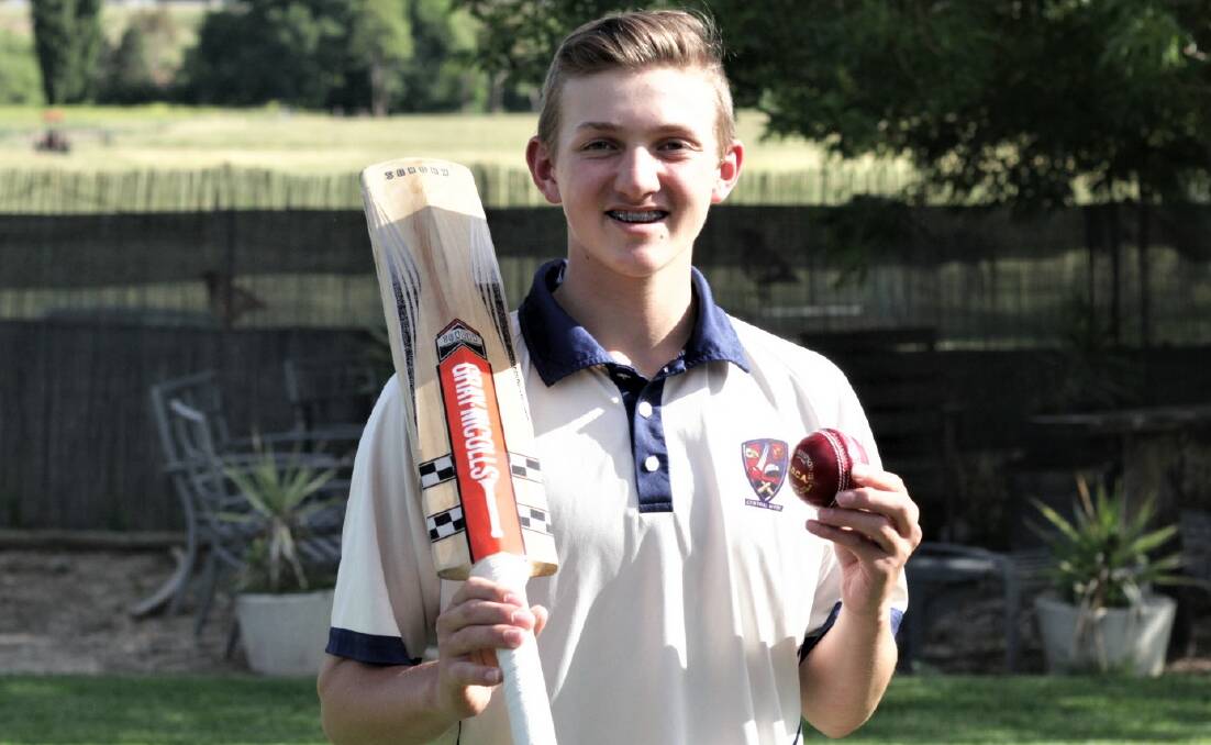 TEAM NAME: Bathurst's Angus Parsons is expected to be the number one pace bowler for Western Zone at next month's Bradman Cup according to coach Greg Rummans. Photo: BRADLEY JURD
