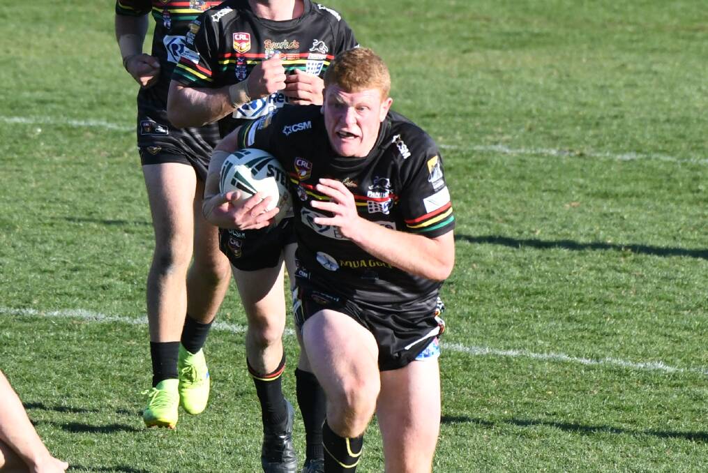 BRING IT ON: Brad Fearnley will get another chance to impress for Bathurst Panthers on Sunday, against the Wellington Cowboys in the Premiers Challenge. 