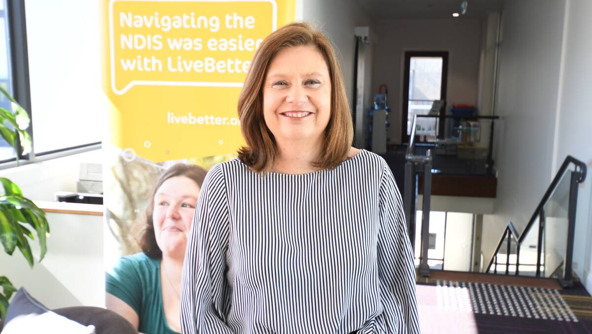 CHALLENGE: LiveBetter chief executive officer Natalie Forsyth-Stock said 6000 people living with a disability under the age of 65 are living in aged-care facilities. 
