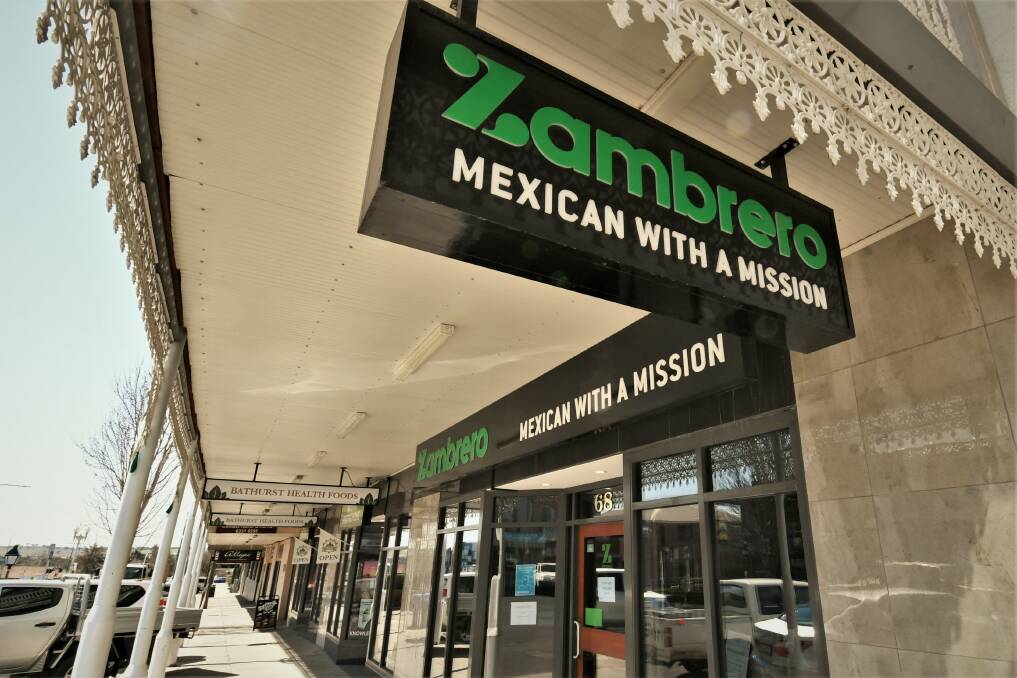 Zambrero on George Street has named a venue of concern on Wednesday. Photo: CHRIS SEABROOK