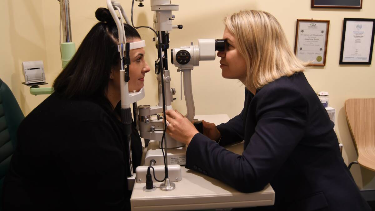 PROTECTION: Optometrist Josephine Priddle says keeping your eyes protected from the sun is crucial. Photo: CONTRIBUTED