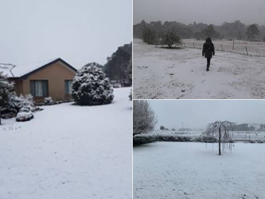 SNOW FORECAST: A collection of reader photos from the last time it snowed in the region in late May, 2019. Could it snow again on Saturday across the region? The forecast indicates it will.