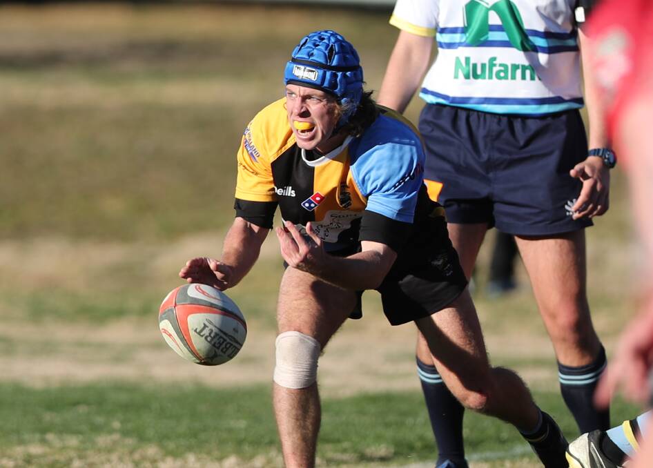 GAME ON: Charlie Mansfield will start at scrumhalf for CSU against Parkes on Saturday afternoon in the New Holland Cup, as his side looks to enter their final's campaign with a win. Photo: PHIL BLATCH