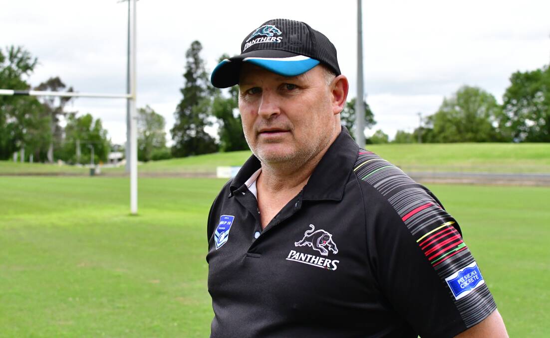 TOP JOB: Mick Carter will coach the Bathurst Panthers under 18s once again for the 2022 season. Photo: BRADLEY JURD