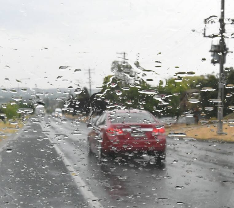 RAIN: A wet windscreen could be a common sight this weekend, with rain on the way. Photo: CHRIS SEABROOK