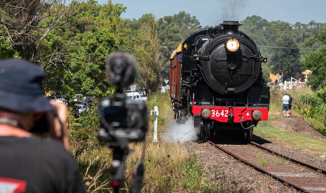 The 3642 will be one of two historic steam locomotives that will visit Bathurst. Picture contributed by Transport Heritage NSW