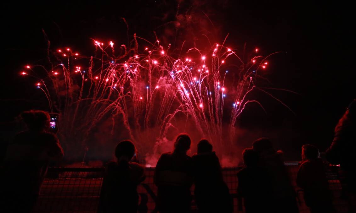 SNAPSHOT: The fireworks were a hit at the Bathurst Royal Show on Saturday, May 4. Photo: PHIL BLATCH 050419pbsnap6
