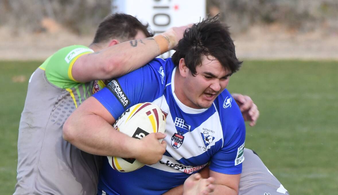 GAME ON: Nick Millar and his St Pat's teammates will be looking to win, when they host Blayney Bears on Sunday. Photo: CHRIS SEABROOK