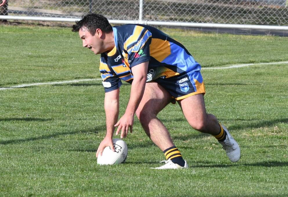 GAME ON: CSU Mungoes' Braydon Wicks will be hoping to be among the try scorers in Saturday's qualifying final against Cargo. 