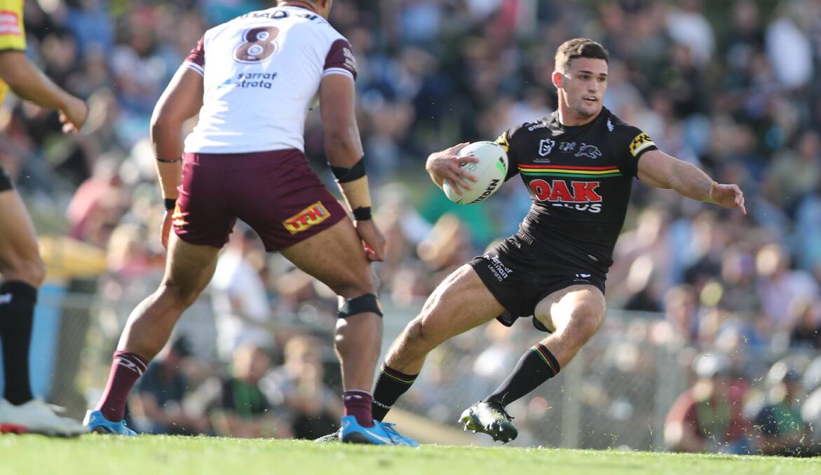 CHANCE: Nathan Cleary, who played at Bathurst last year, has been named a reserve for this Saturday's match at Carrington Park against Newcastle Knights. Photo: PHIL BLATCH