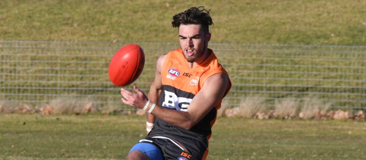 DERBY TIME: Nic Broes and Bathurst Giants teammates will be looking for a first win against the Bathurst Bushrangers Rebels. 