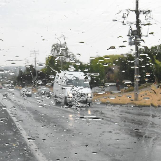 WET: Bathurst received 16.8 millimetres of rain on Thursday, a welcomed sight for many across the region. More is expected in the coming days. 