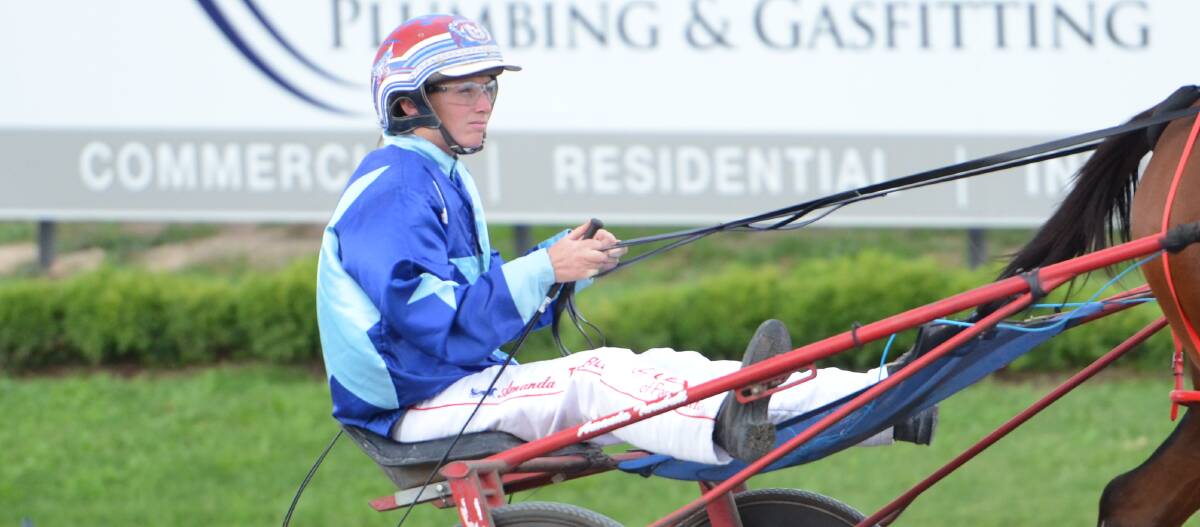 IN THE GIG: Amanda Turnbull (pictured) will drive raging-hot favourite Rnr Windermere at Bathurst on Wednesday night, with the mare looking for a fifth win from six starts in Australia. Photo: ANYA WHITELAW