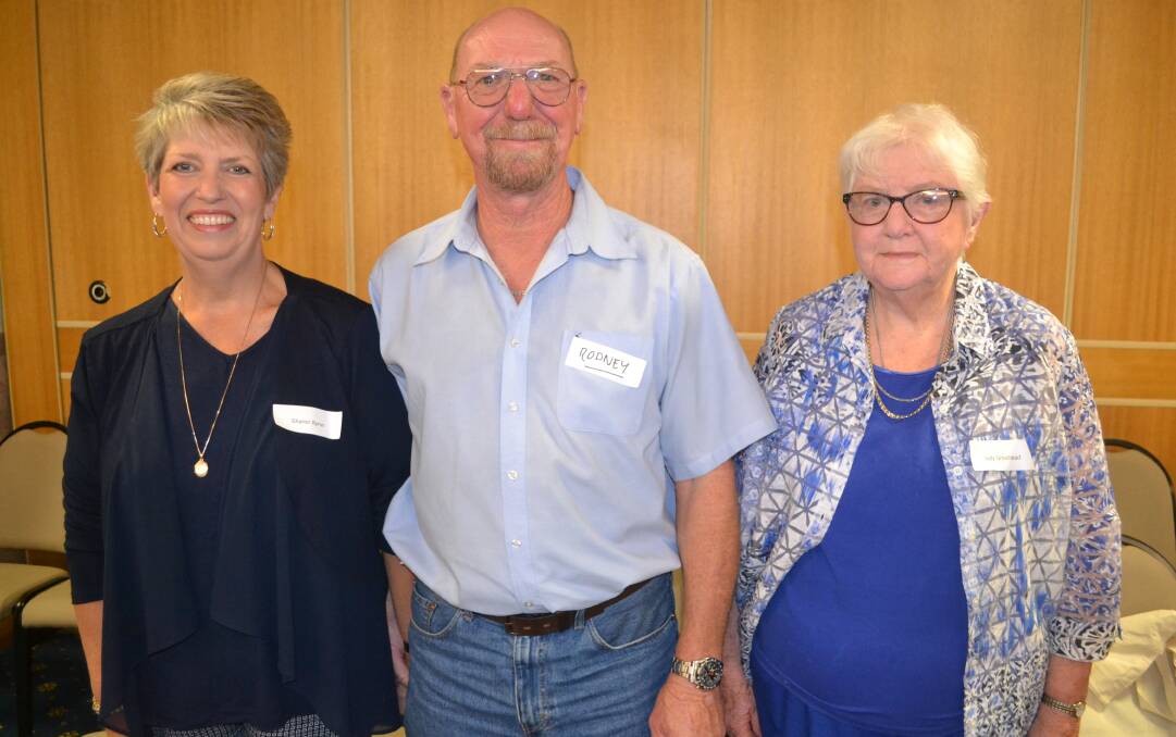 LOVING LIFE: Sharon and Rodney Byron have moved from Kings Langley, and Judy Greathead has moved from Marrickville. 