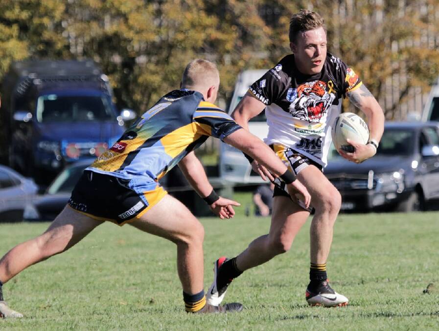 MOVE: Blake Fitzpatrick and the Oberon Tigers dropped down to the Mid West Cup for 2020. 