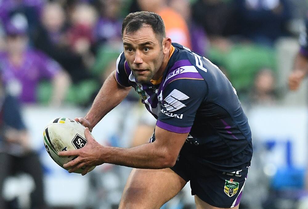 STORM'S BREWING: Melbourne Storm and rugby league legend Cameron Smith is expected to play in Bathurst in 2019. Photo: JULIAN SMITH