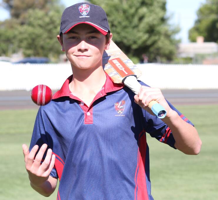 WESTERN CALL-UP: Liam Cain is the only Bathurst player selected for the Western under 14s squad for the Kookaburra Cup in January. Photo: BRADLEY JURD