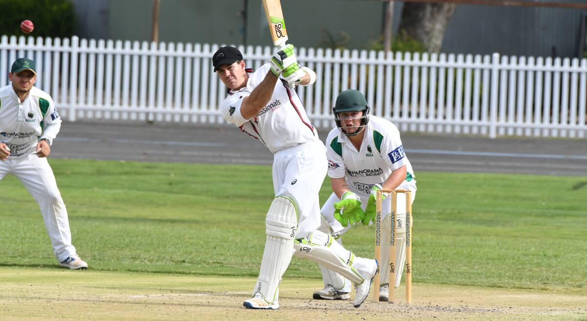 HOPES ALIVE: Bathurst City opener Ben Orme picked up 14 runs with the bat on Saturday, in his side's win over Centennials Bulls. Photo: CHRIS SEABROOK 021619cents10