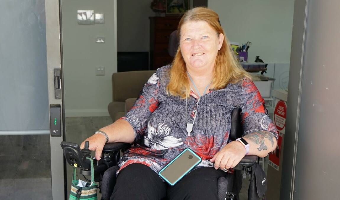 MAKING A DIFFERENCE: Bev Warn's life has changed for the better thanks to the work from the LiveBetter team. Photo: SUPPLIED