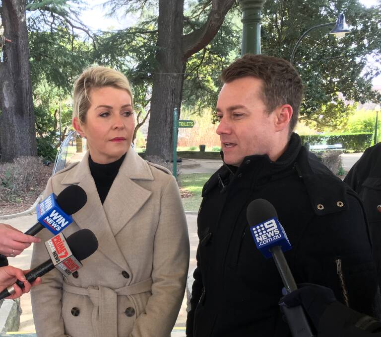 GUEST STAR: Chezzie and Grant Denyer (both pictured) announced on Friday morning that Guy Sebastian will perform at the Rural Aid’s Black Tie and Boots Ball on August 11. Photo: BRADLEY JURD