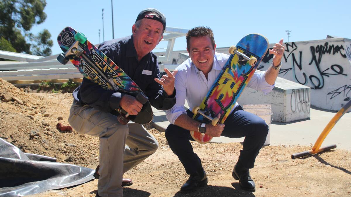 Gnarly dude: Work at Bathurst Skate Park ahead of schedule
