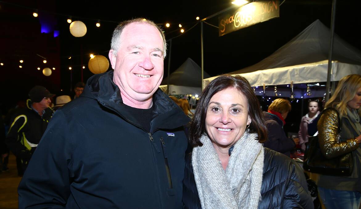OUT AND ABOUT: Shane and Michelle Hickey enjoying the Bathurst Winter Festival. 071418pbbrew11